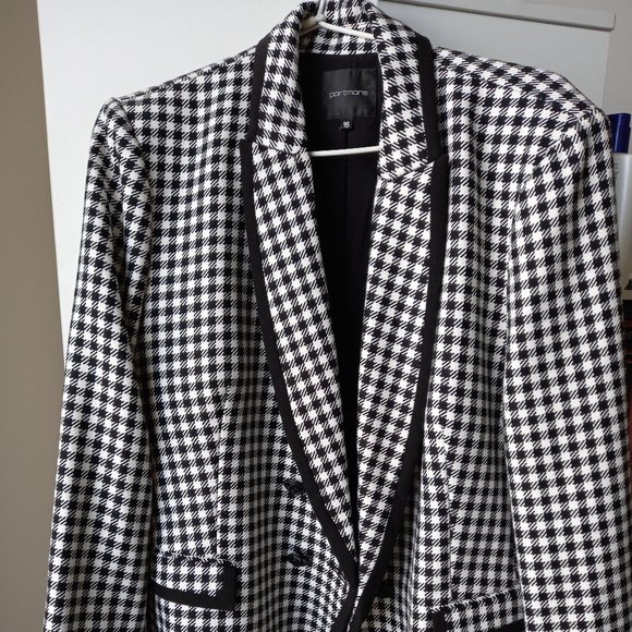 Coats | Womens Blazer Blackwhite 